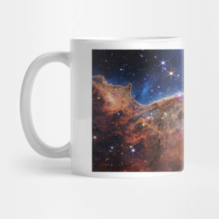 Open star cluster in Carina nebula, JWST image (C056/2352) Mug